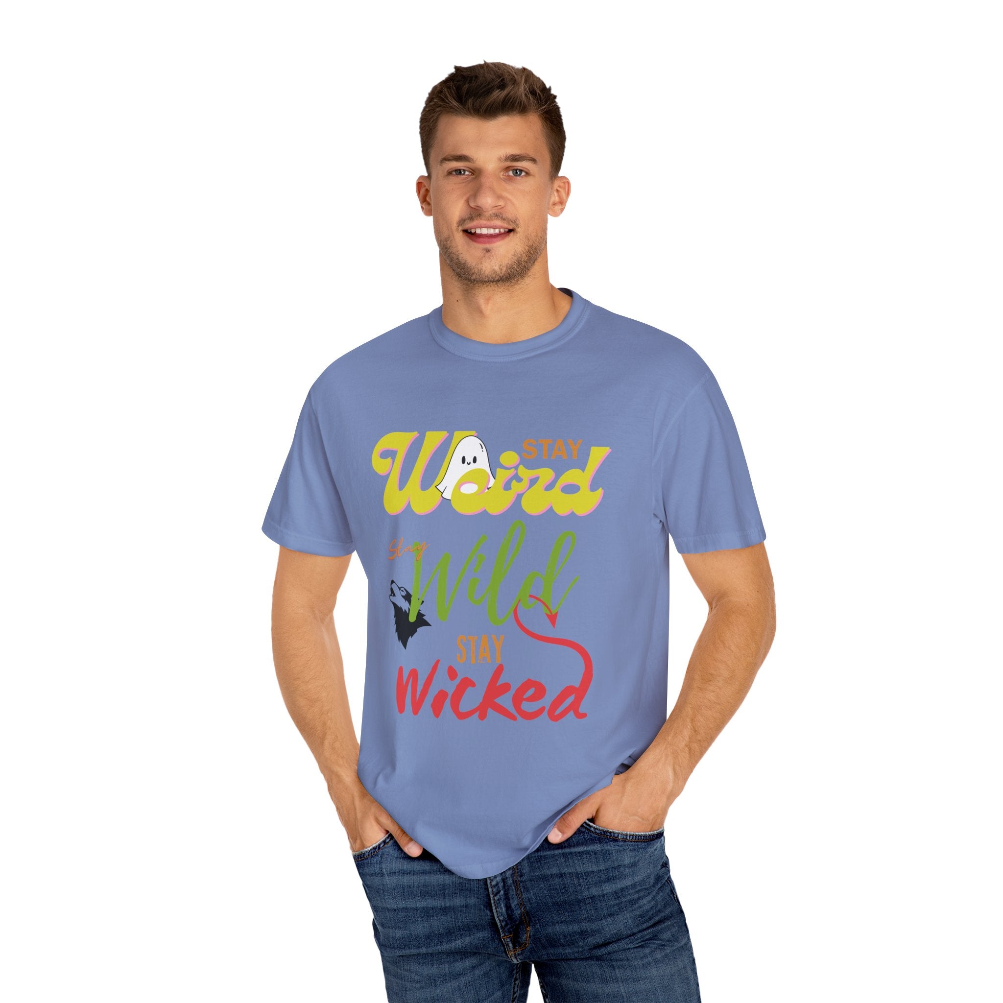 Copy of Cute Ghost 'Boo' Unisex T-shirt | Fun Halloween Tee for Ghost Lovers, Casual Wear, Gift for Friends, Halloween Party, Fall Style