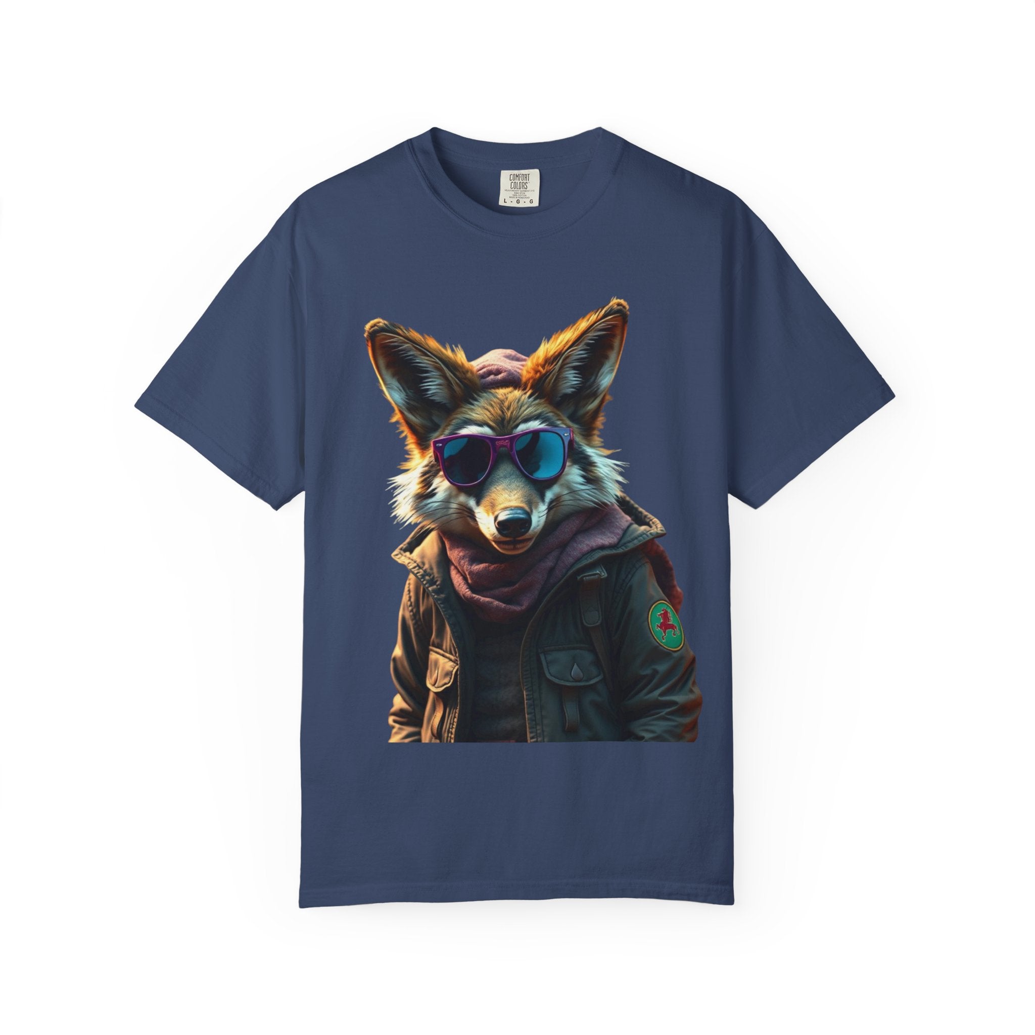 Cool Coyote Graphic Tee, Unisex T-Shirt, Casual Wear, Animal Lover Gift, Trendy Apparel, Unique Graphic Design