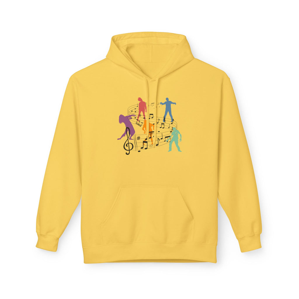 Zombie Moves - Unisex Midweight Softstyle Fleece Hoodie