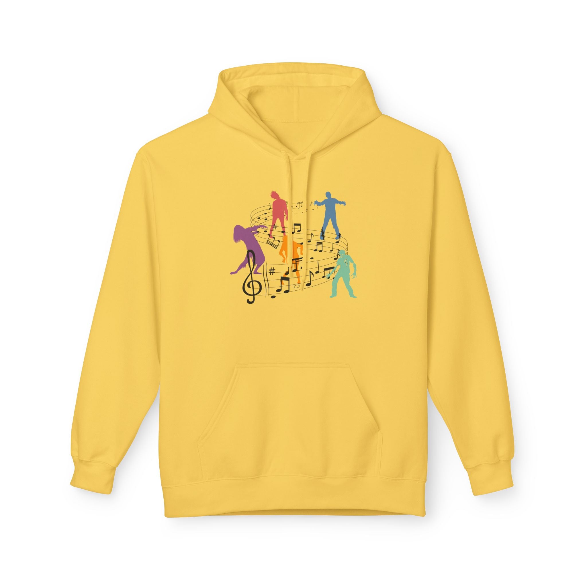 Zombie Moves - Unisex Midweight Softstyle Fleece Hoodie