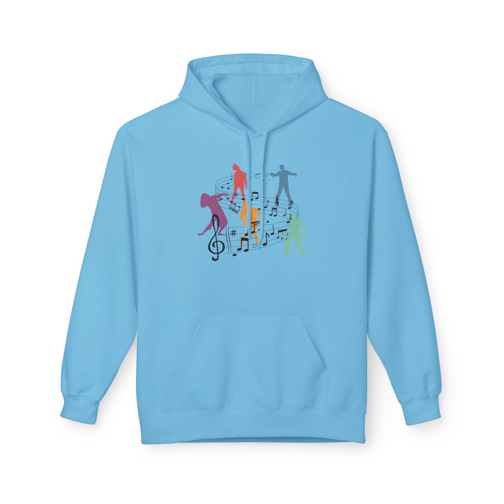 Zombie Moves - Unisex Midweight Softstyle Fleece Hoodie
