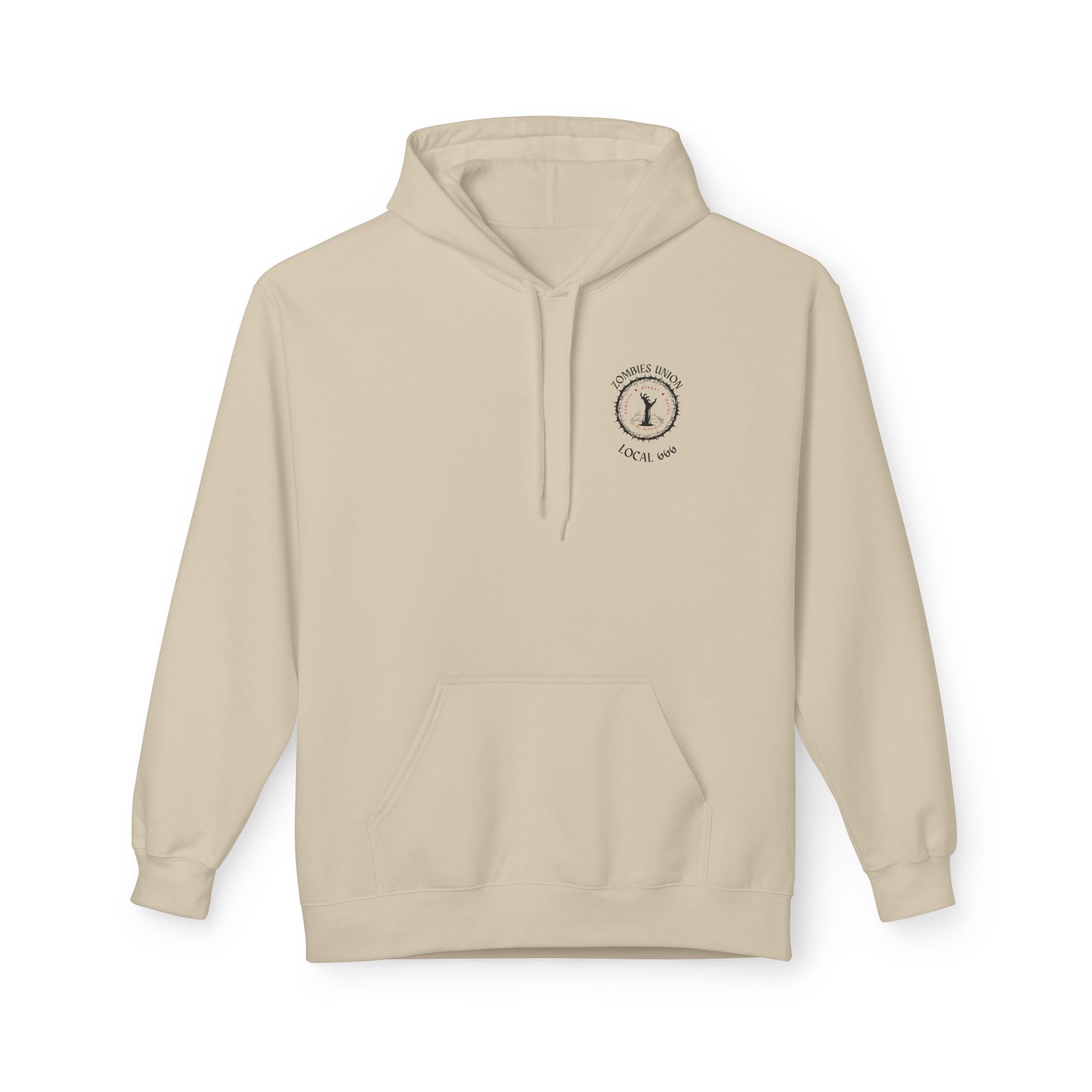 Zombie Union Strong - Unisex Midweight Softstyle Fleece Hoodie