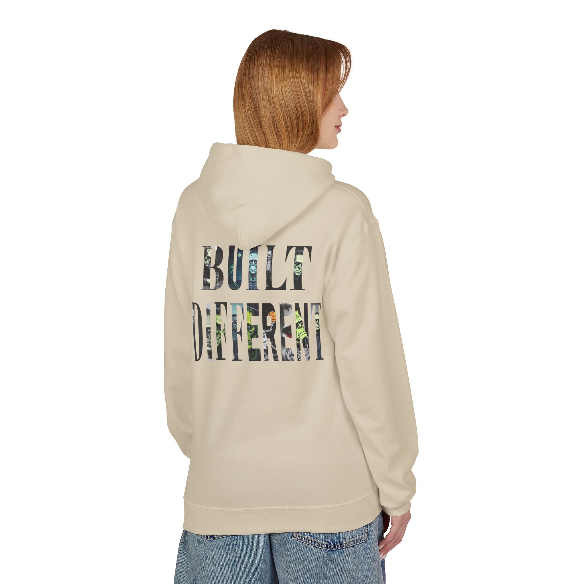 Built Different  -Unisex Midweight Softstyle Fleece Hoodie