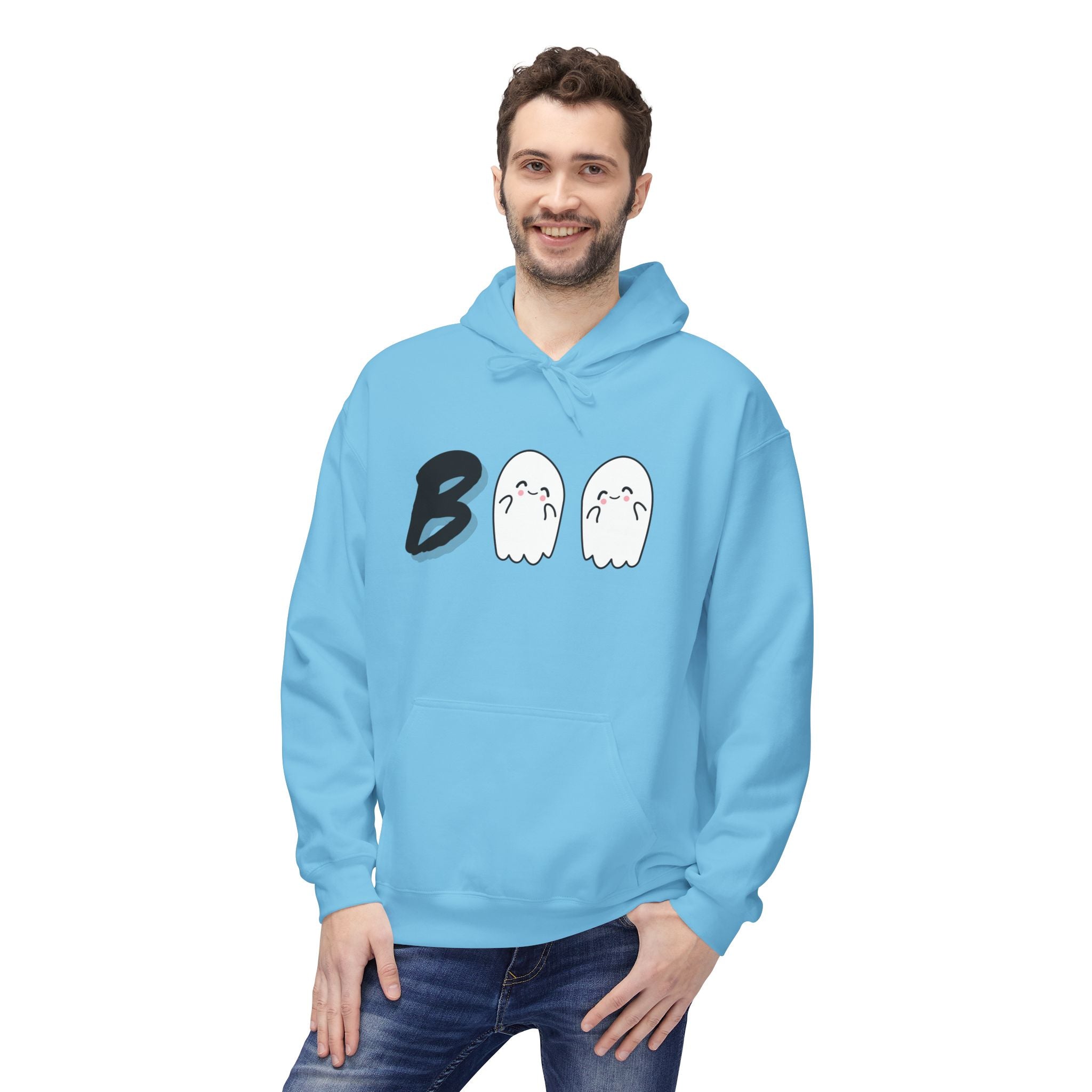 Boo - Unisex Midweight Softstyle Fleece Hoodie
