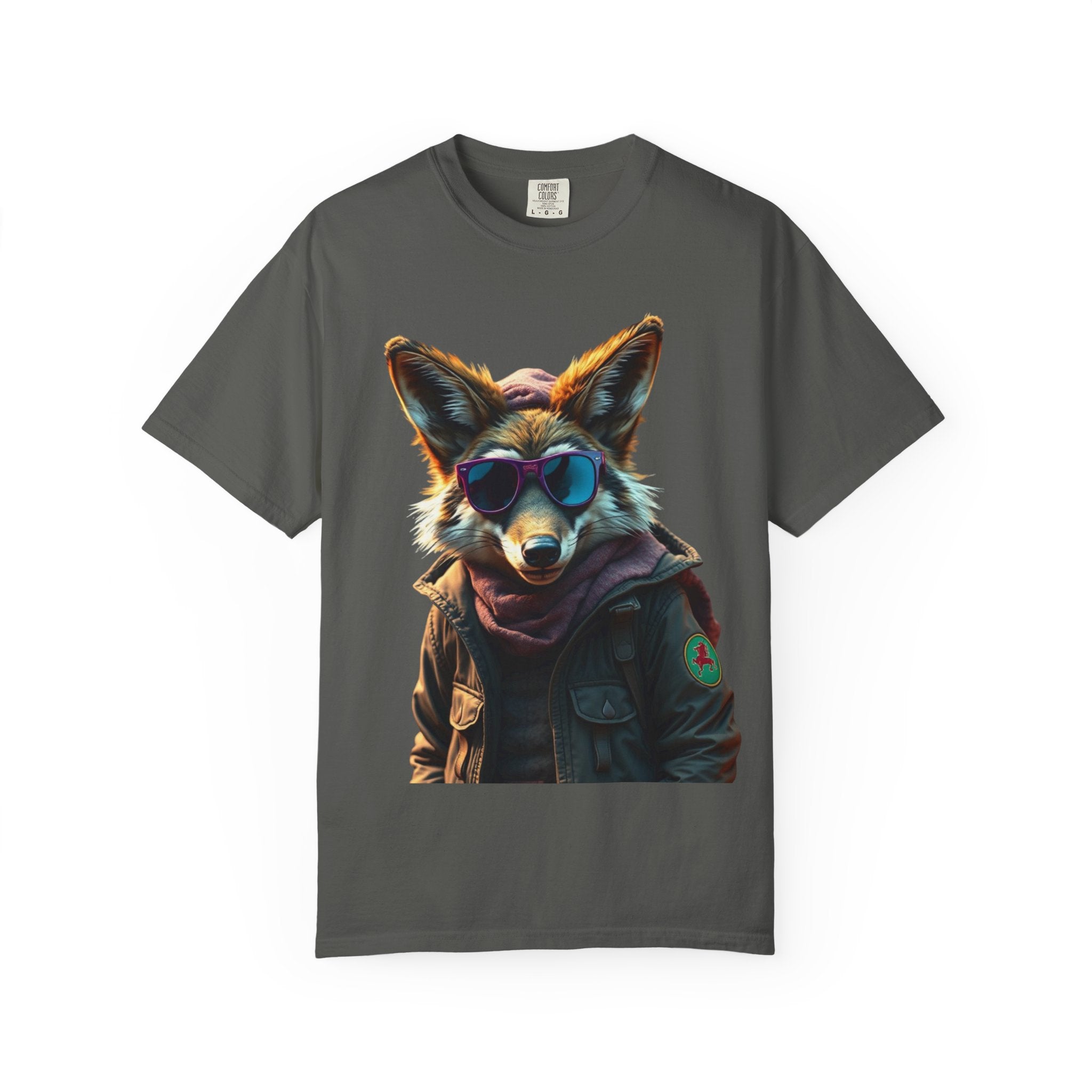 Cool Coyote Graphic Tee, Unisex T-Shirt, Casual Wear, Animal Lover Gift, Trendy Apparel, Unique Graphic Design