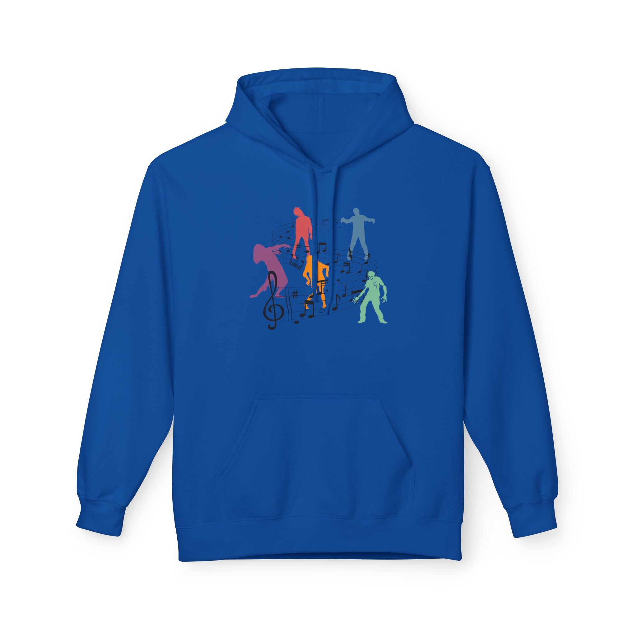 Zombie Moves - Unisex Midweight Softstyle Fleece Hoodie