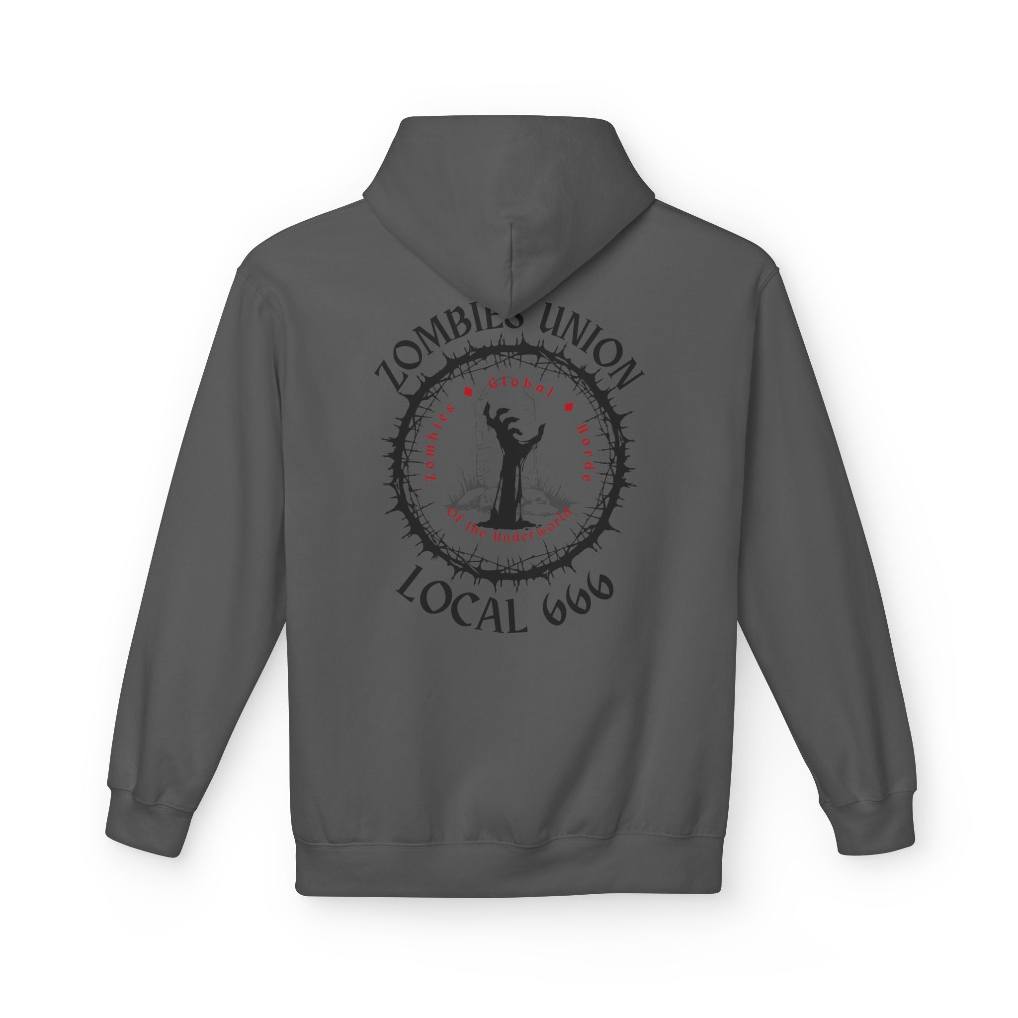 Zombie Union Strong - Unisex Midweight Softstyle Fleece Hoodie