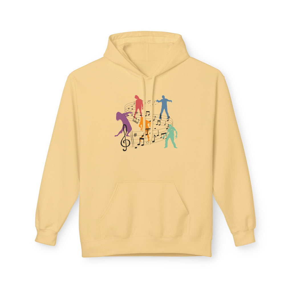 Zombie Moves - Unisex Midweight Softstyle Fleece Hoodie