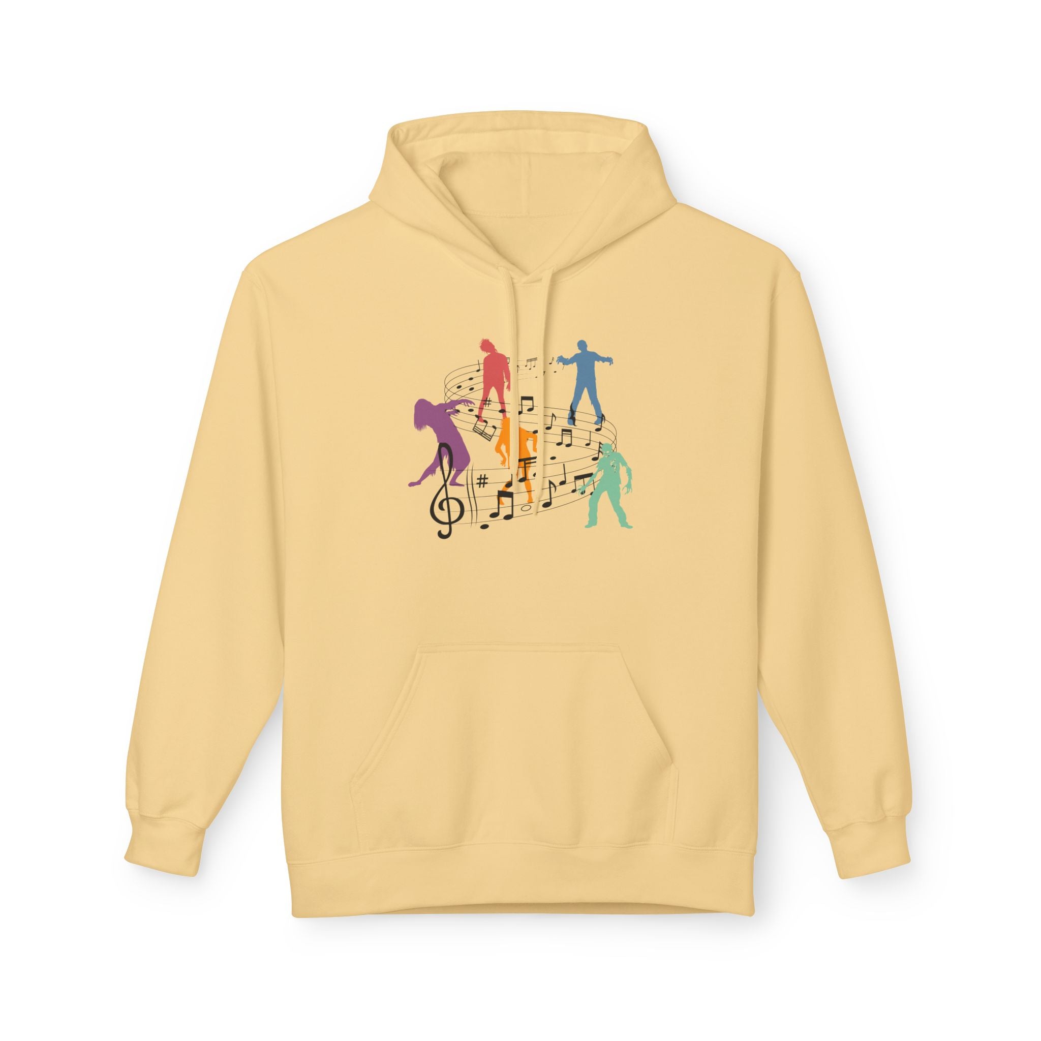 Zombie Moves - Unisex Midweight Softstyle Fleece Hoodie