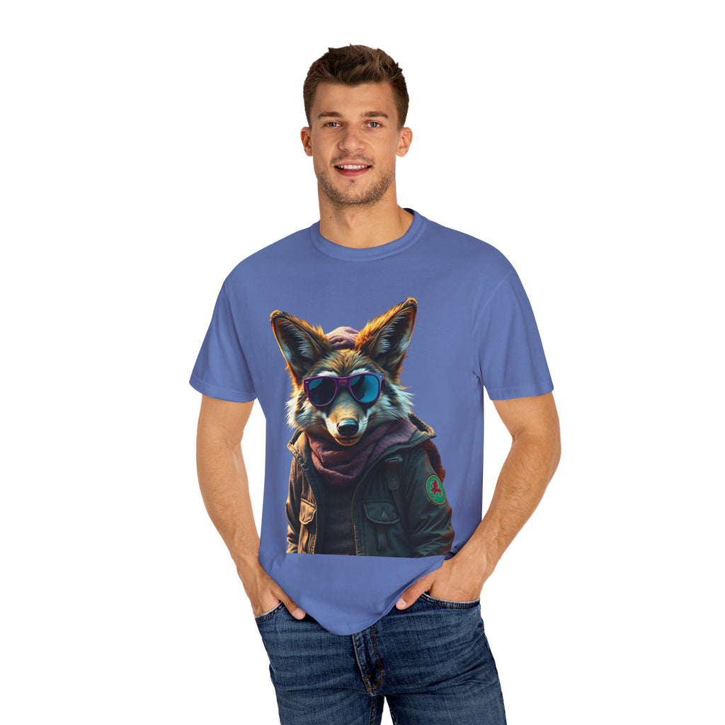 Cool Coyote Graphic Tee, Unisex T-Shirt, Casual Wear, Animal Lover Gift, Trendy Apparel, Unique Graphic Design
