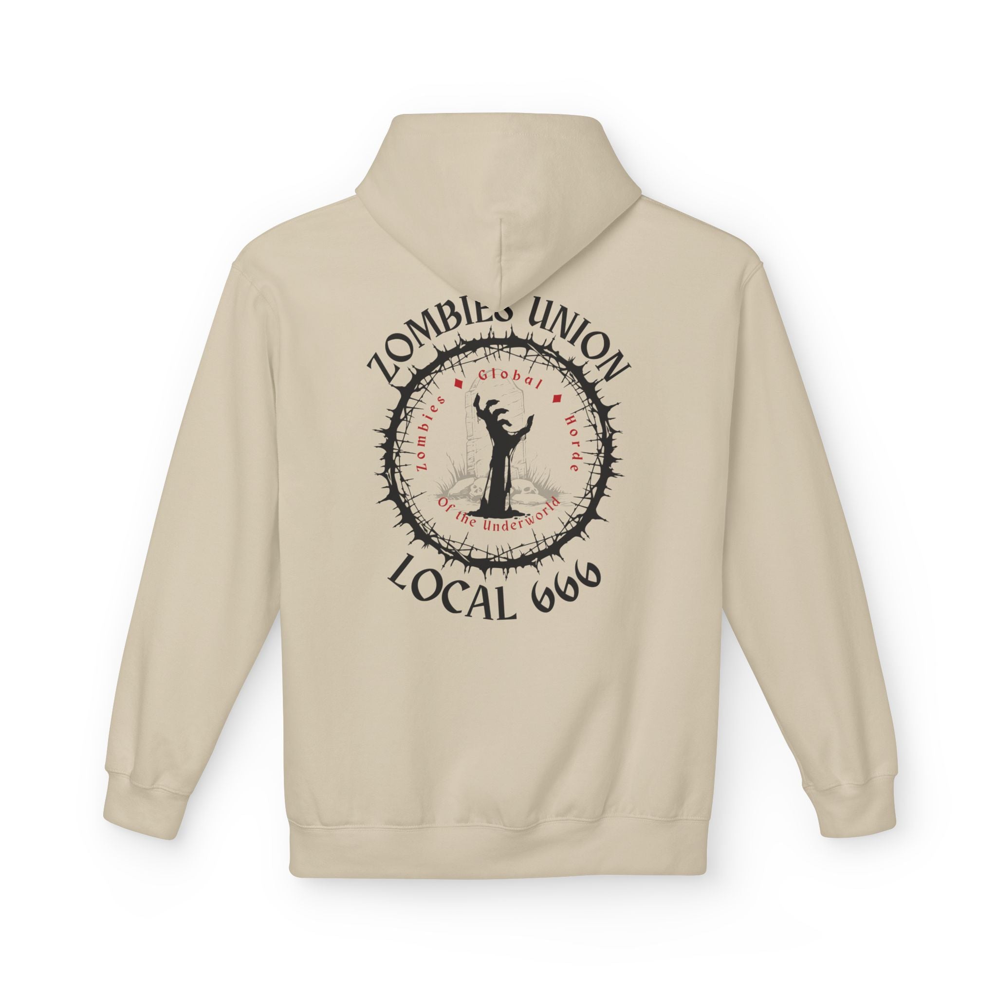 Zombie Union Strong - Unisex Midweight Softstyle Fleece Hoodie