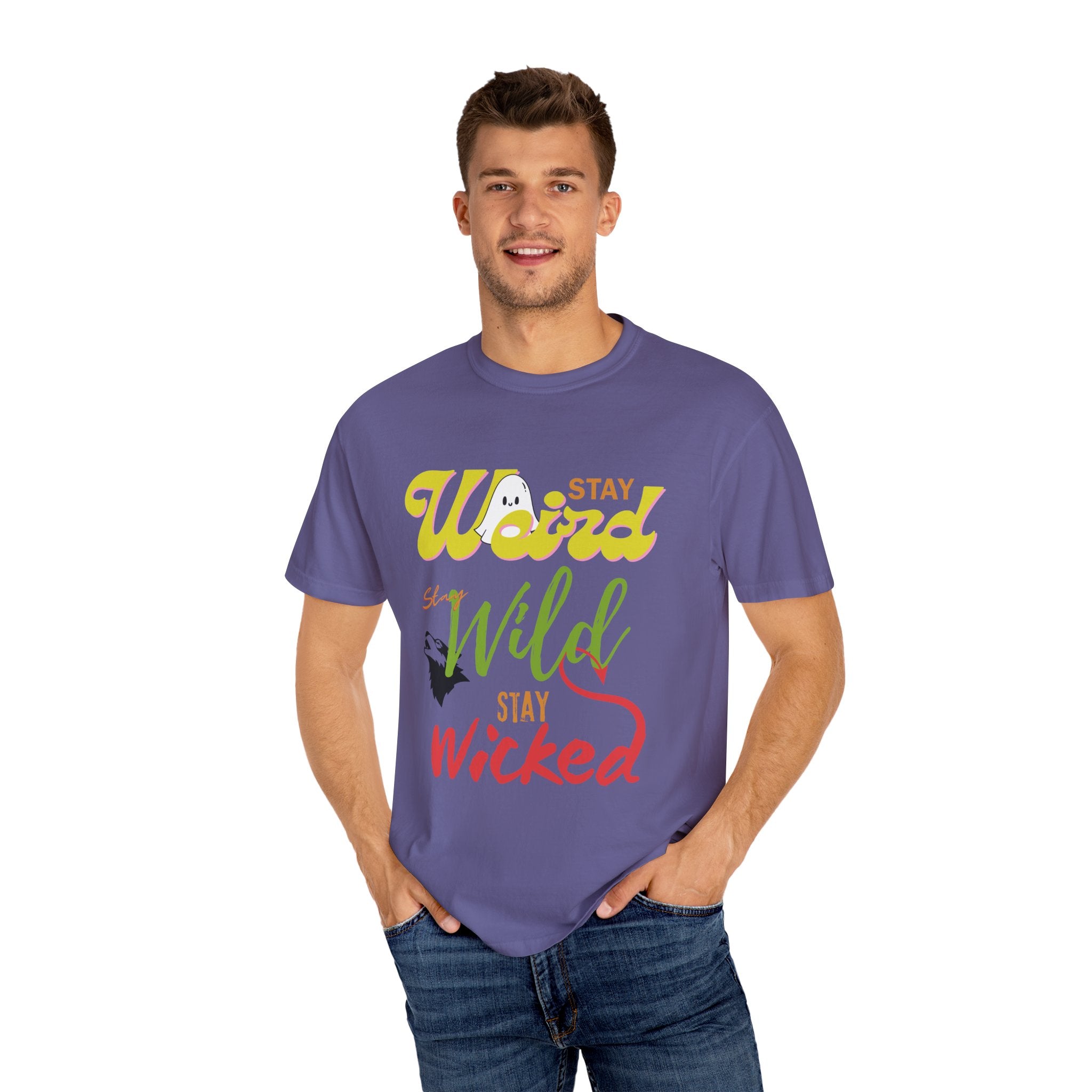 Copy of Cute Ghost 'Boo' Unisex T-shirt | Fun Halloween Tee for Ghost Lovers, Casual Wear, Gift for Friends, Halloween Party, Fall Style