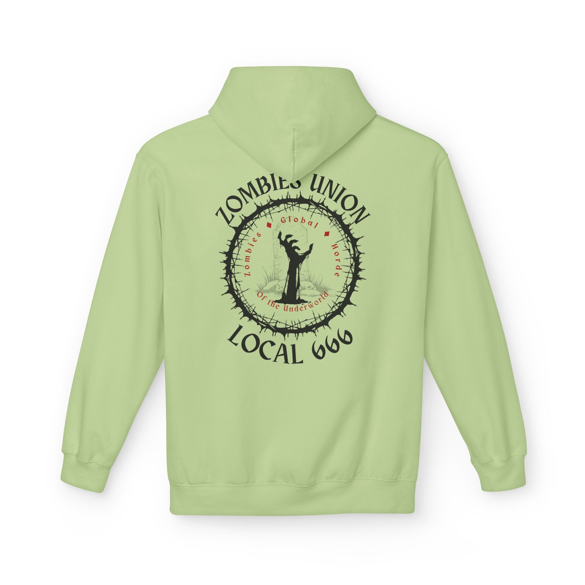 Zombie Union Strong - Unisex Midweight Softstyle Fleece Hoodie