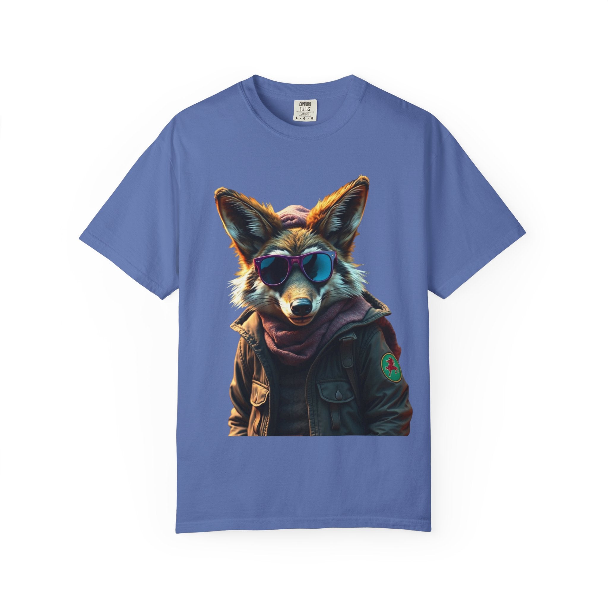 Cool Coyote Graphic Tee, Unisex T-Shirt, Casual Wear, Animal Lover Gift, Trendy Apparel, Unique Graphic Design