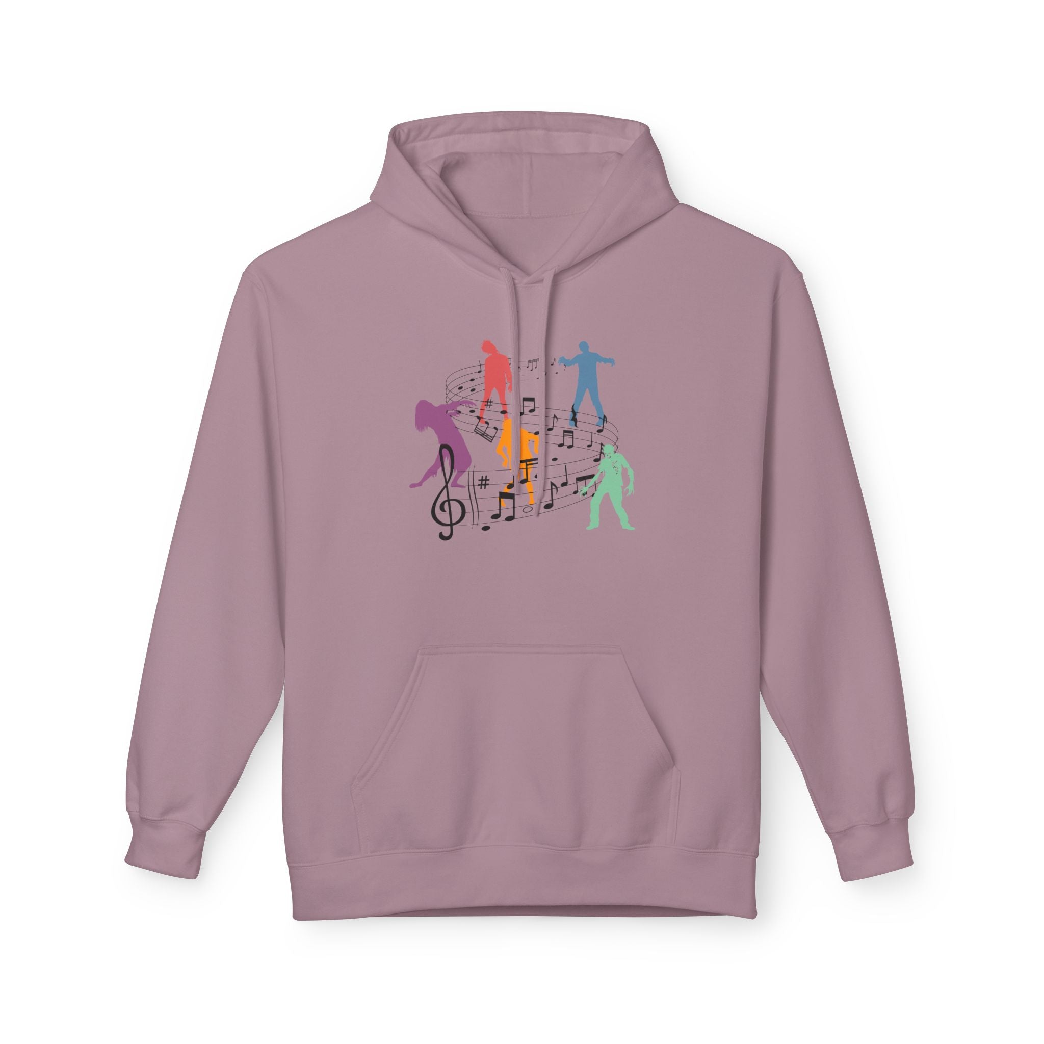 Zombie Moves - Unisex Midweight Softstyle Fleece Hoodie