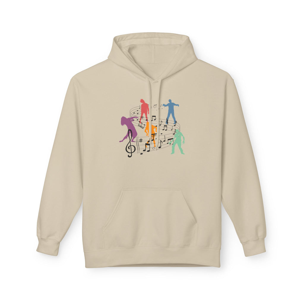 Zombie Moves - Unisex Midweight Softstyle Fleece Hoodie