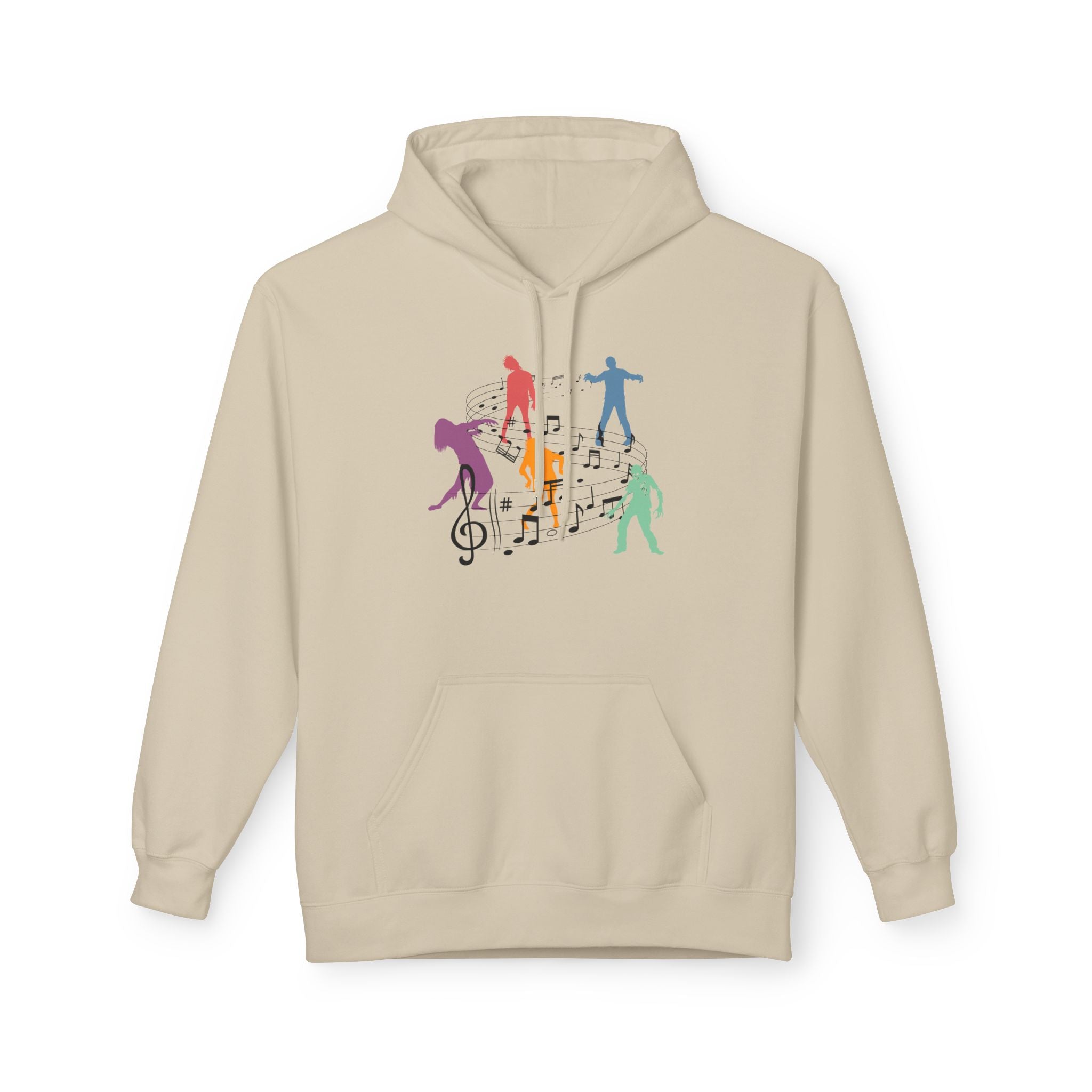 Zombie Moves - Unisex Midweight Softstyle Fleece Hoodie