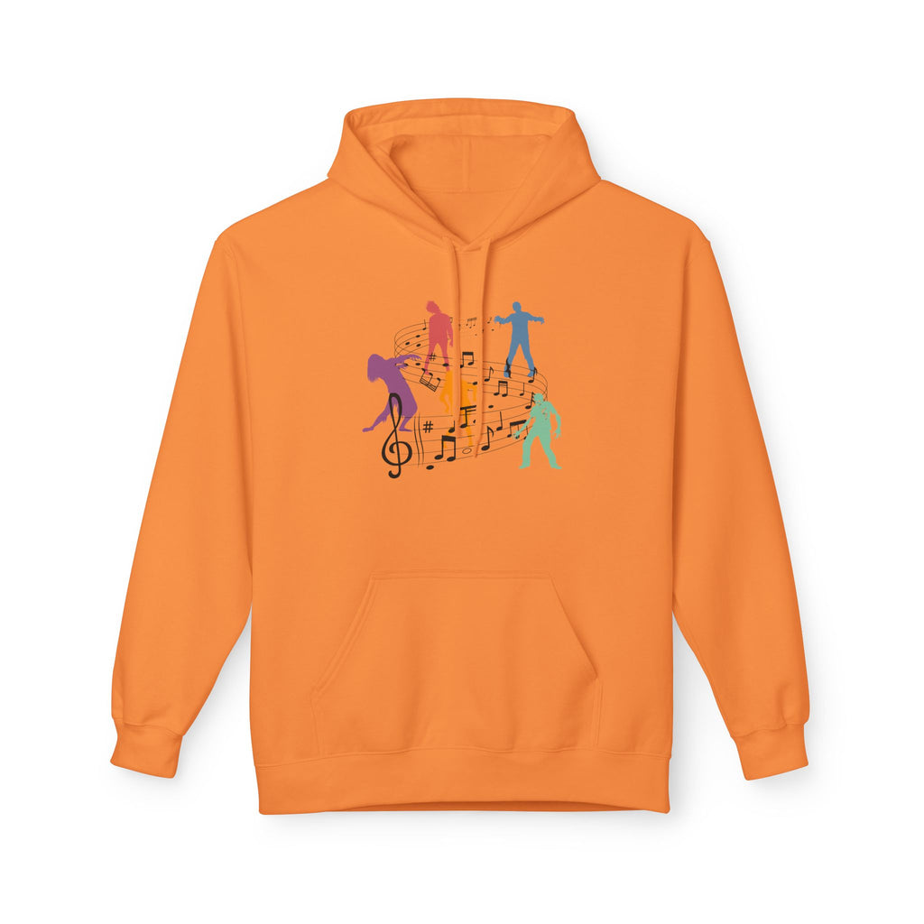 Zombie Moves - Unisex Midweight Softstyle Fleece Hoodie