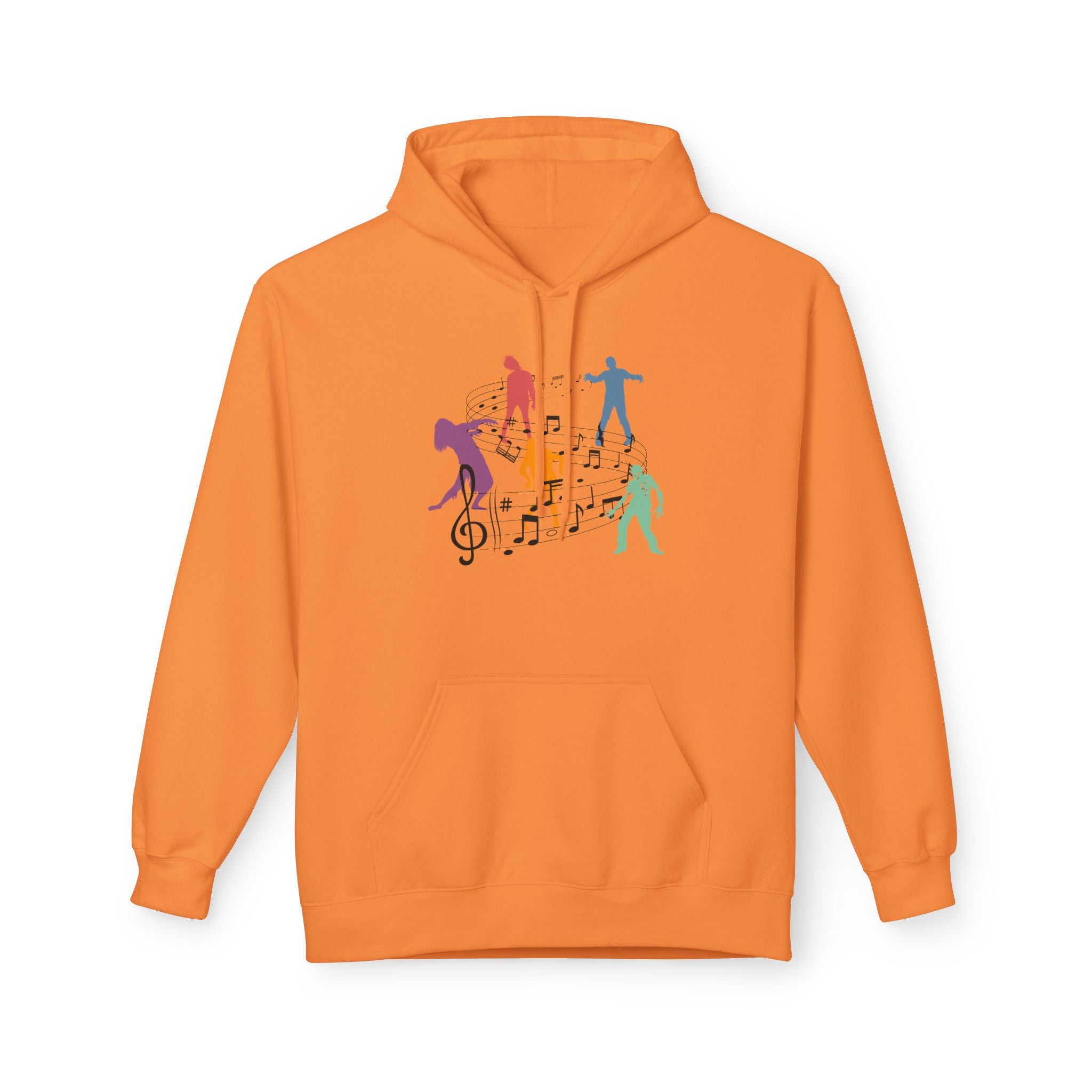 Zombie Moves - Unisex Midweight Softstyle Fleece Hoodie
