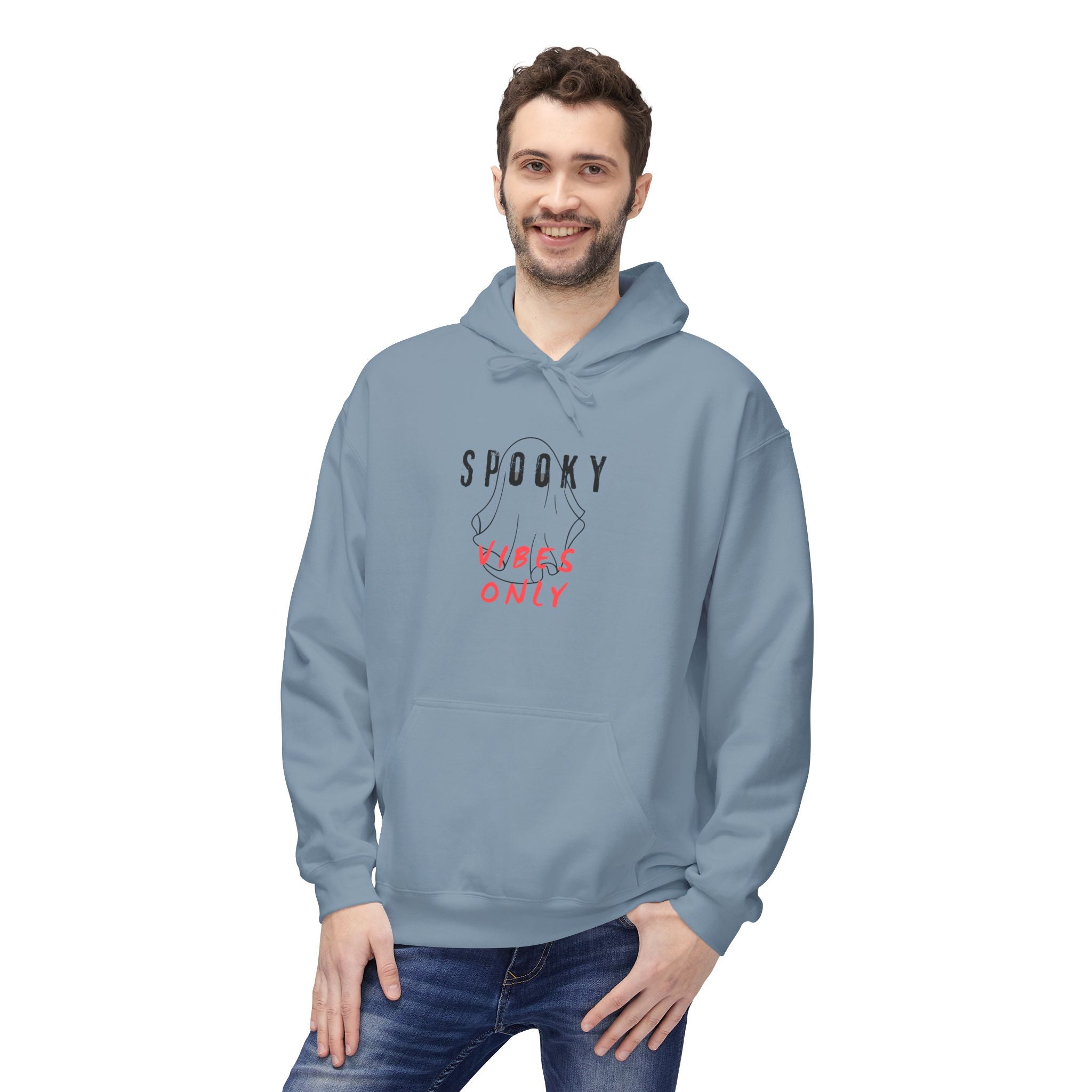 Spooky Vibes - Unisex Midweight Softstyle Fleece Hoodie