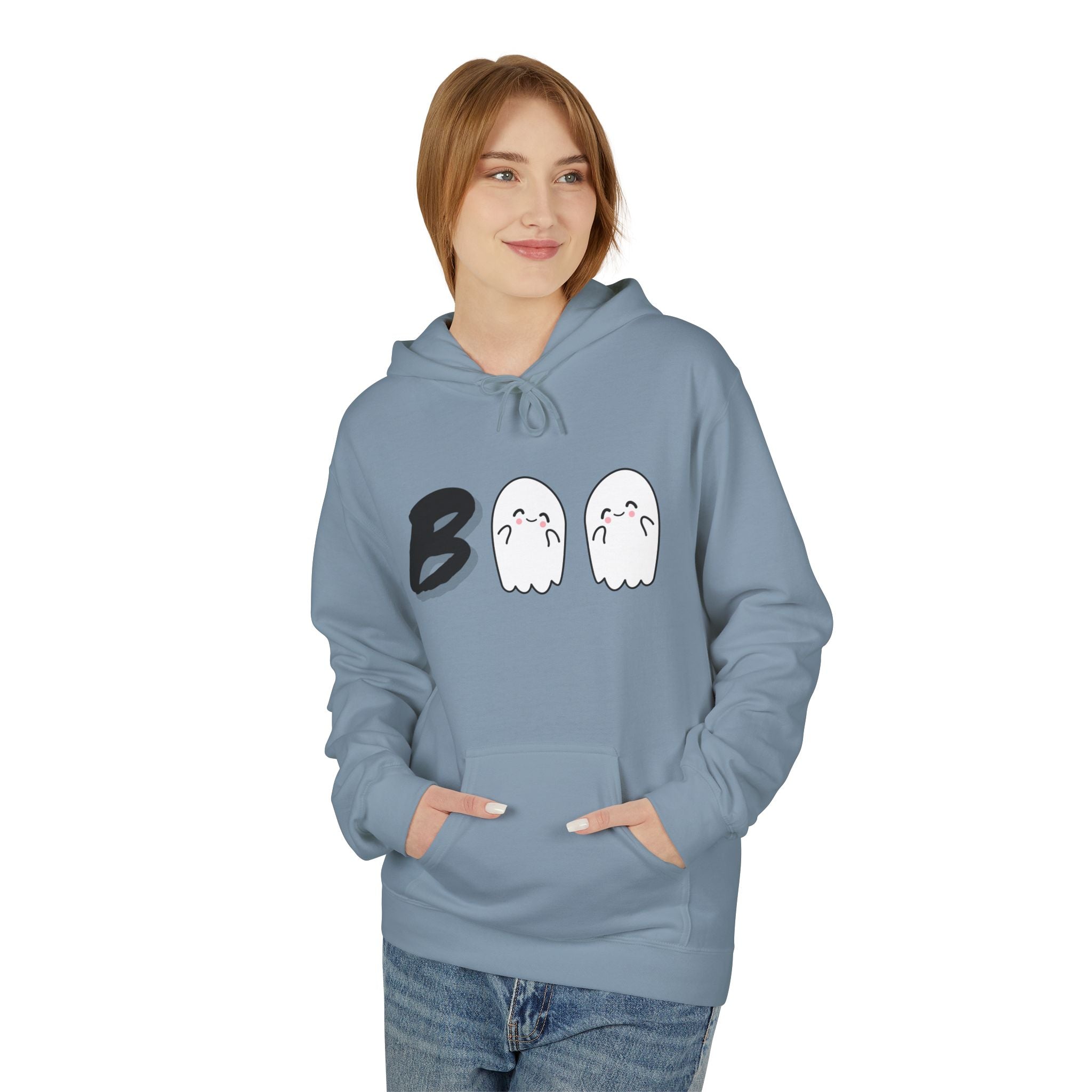 Boo - Unisex Midweight Softstyle Fleece Hoodie