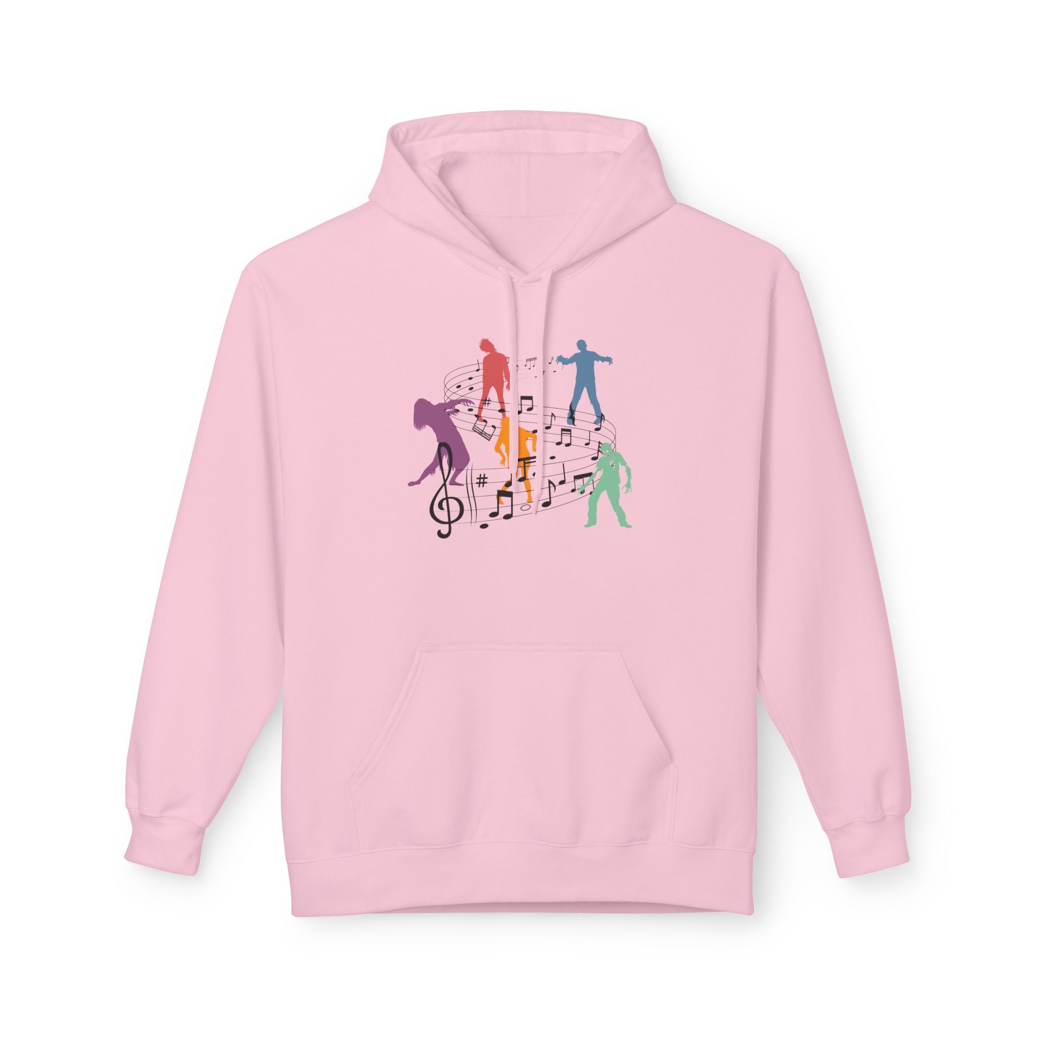 Zombie Moves - Unisex Midweight Softstyle Fleece Hoodie