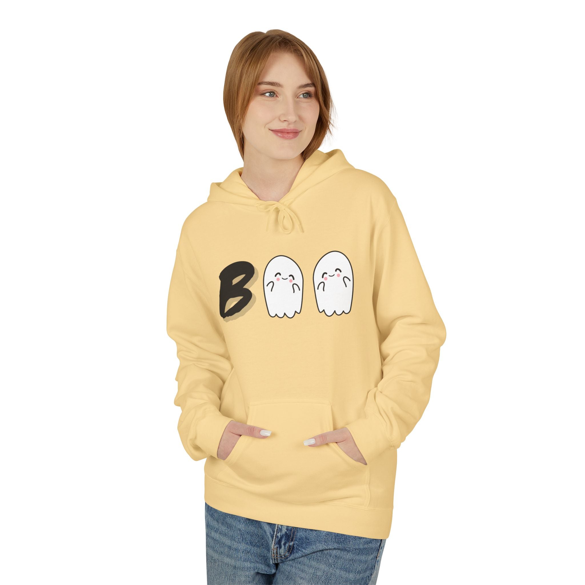 Boo - Unisex Midweight Softstyle Fleece Hoodie
