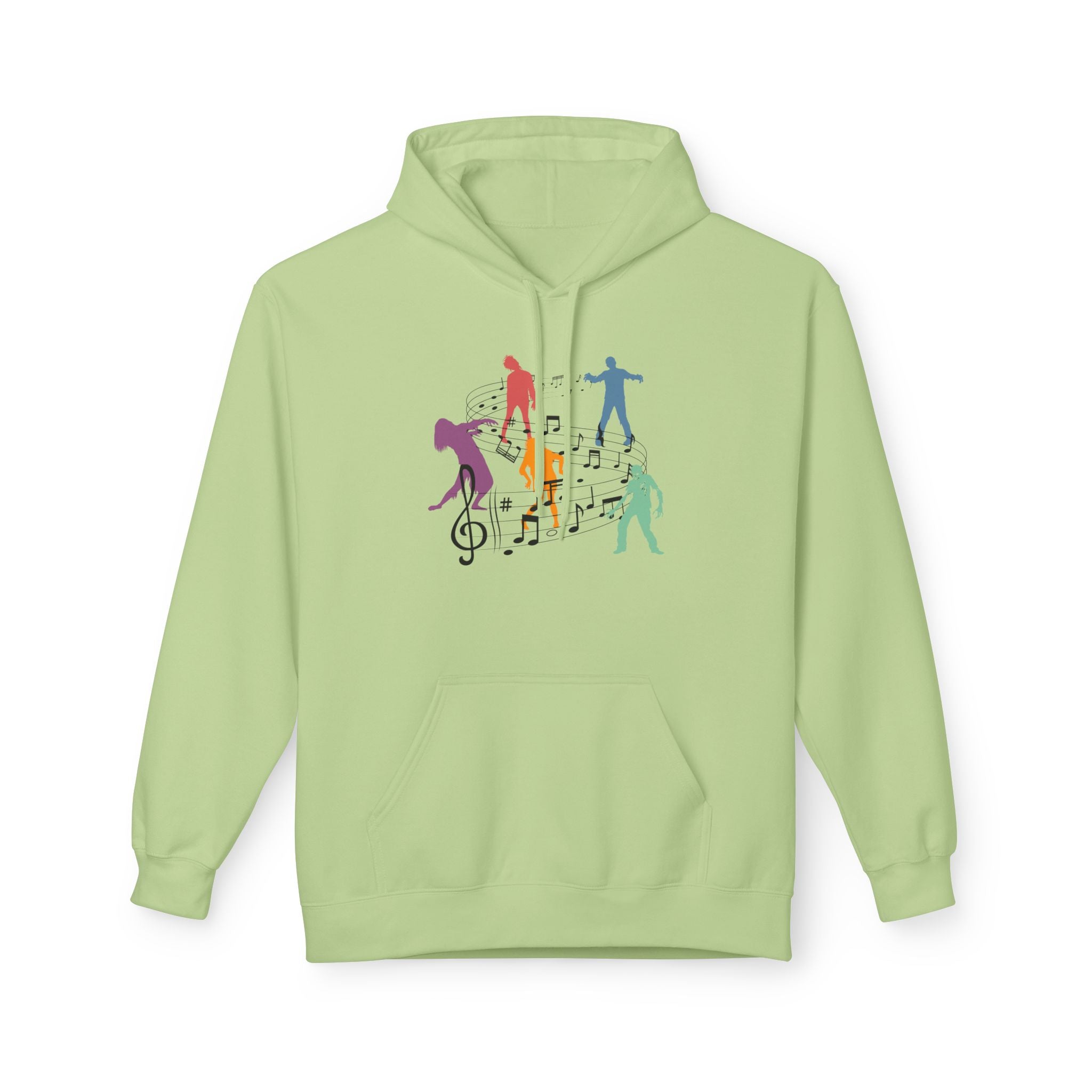 Zombie Moves - Unisex Midweight Softstyle Fleece Hoodie