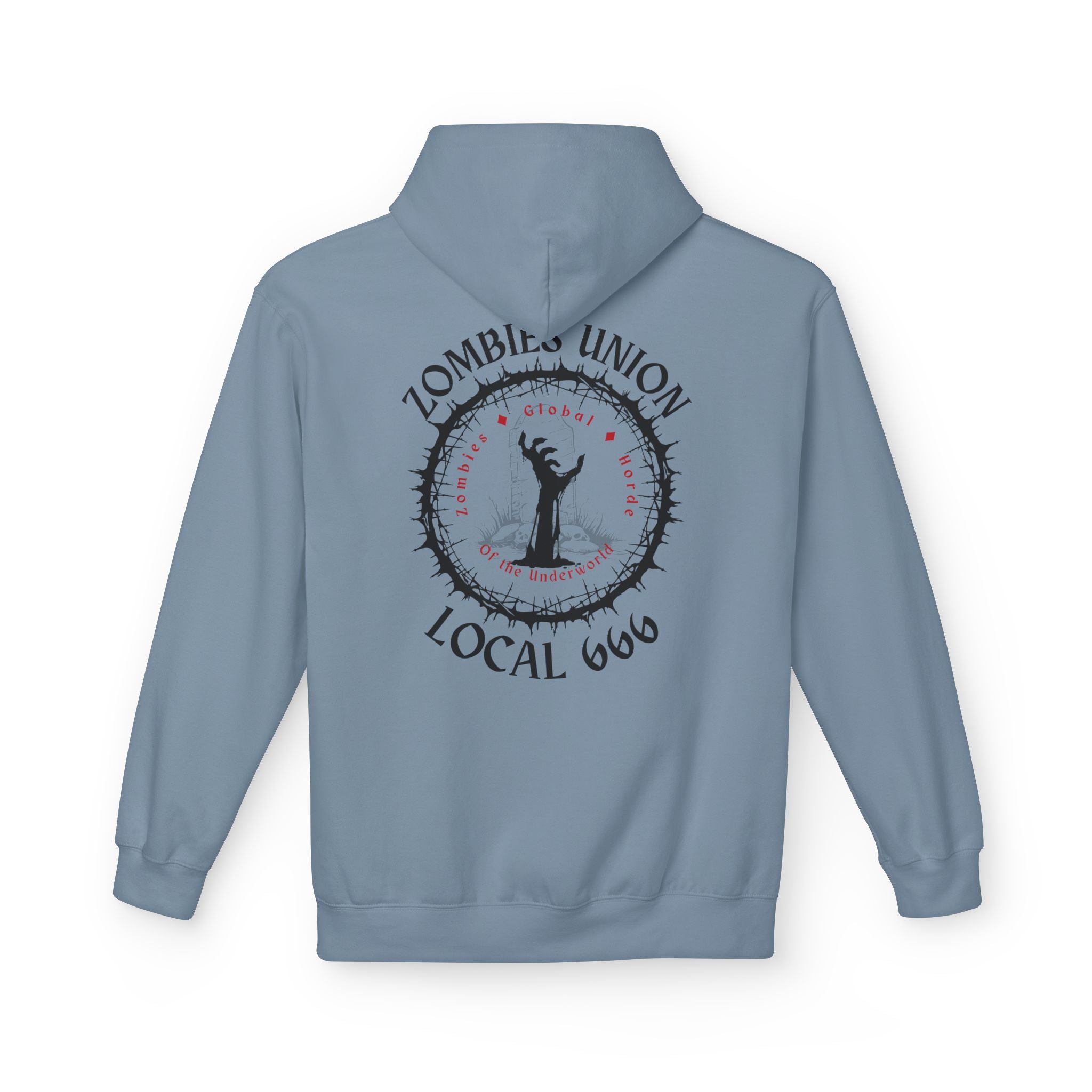 Zombie Union Strong - Unisex Midweight Softstyle Fleece Hoodie