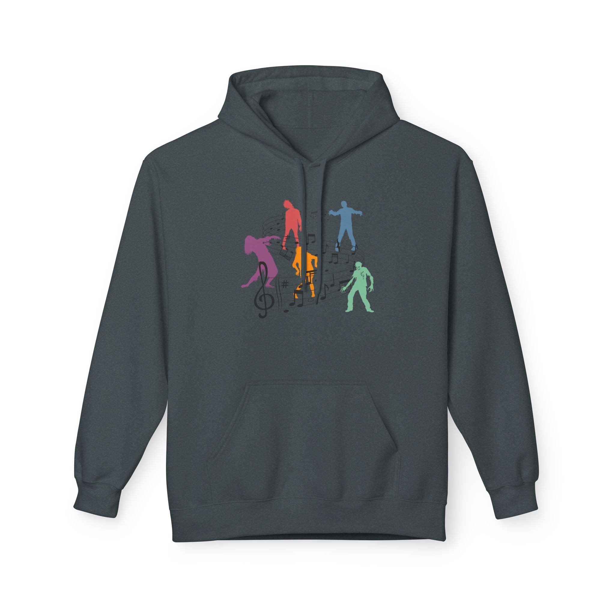 Zombie Moves - Unisex Midweight Softstyle Fleece Hoodie