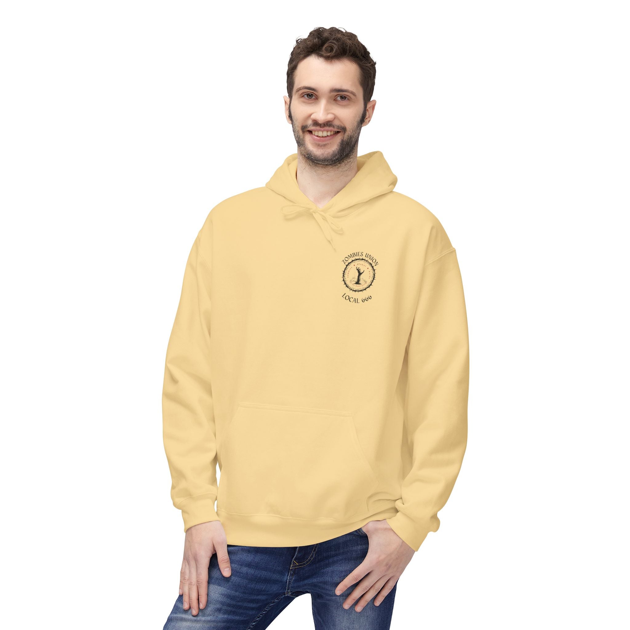 Zombie Union Strong - Unisex Midweight Softstyle Fleece Hoodie