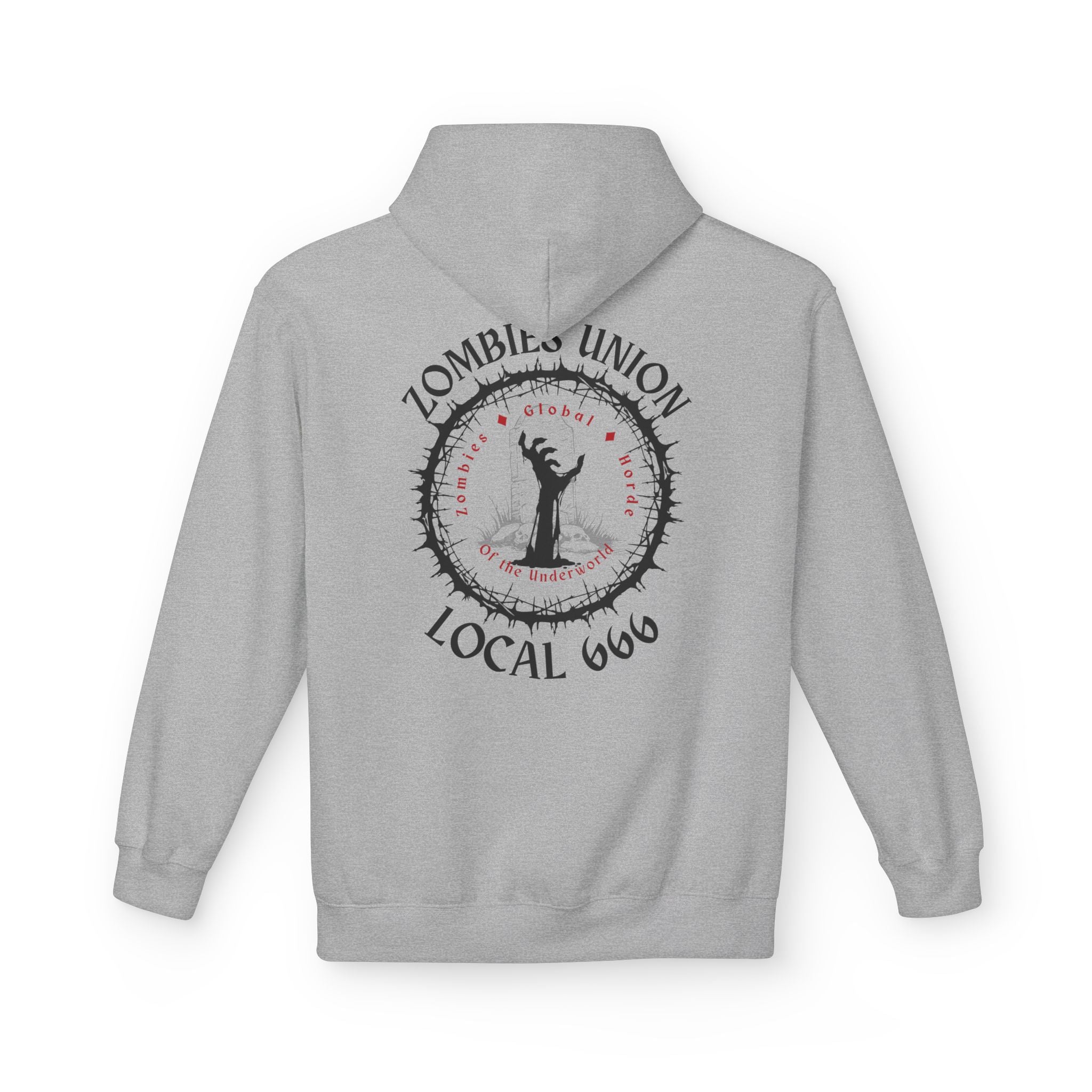 Zombie Union Strong - Unisex Midweight Softstyle Fleece Hoodie
