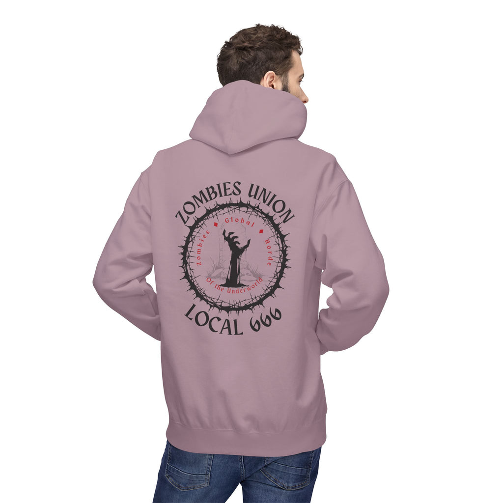Zombie Union Strong - Unisex Midweight Softstyle Fleece Hoodie